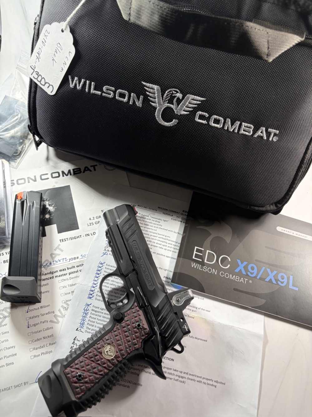 NIB, WILSON COMBAT, eXperior Elite, Commander, Lightrail, 9mm, with RMR -img-0