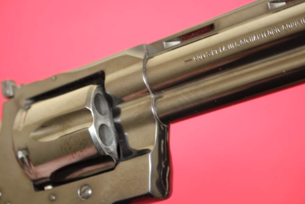 Colt Python .357 Mag w/6" Barrel - Blued, Adj Sights - NICE - 1995-img-9
