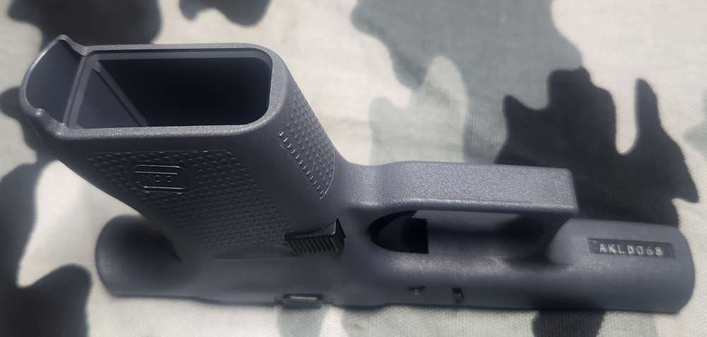 Glock 43 9MM Complete Gray Frame OEM New Rare Color-img-1