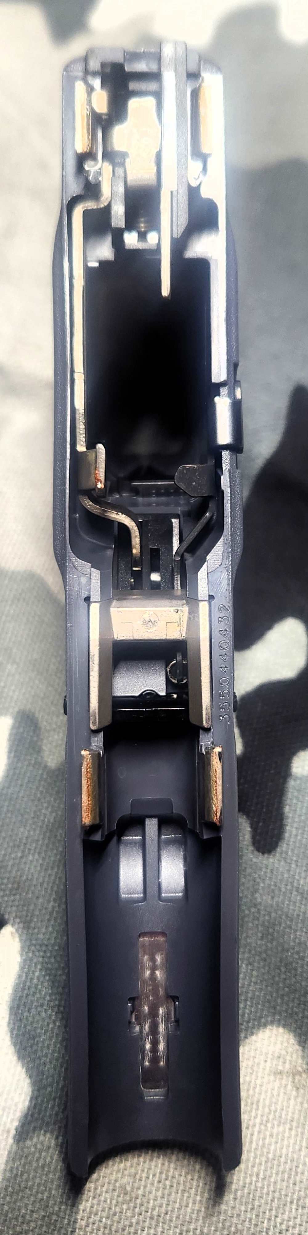 Glock 43 9MM Complete Gray Frame OEM New Rare Color-img-3