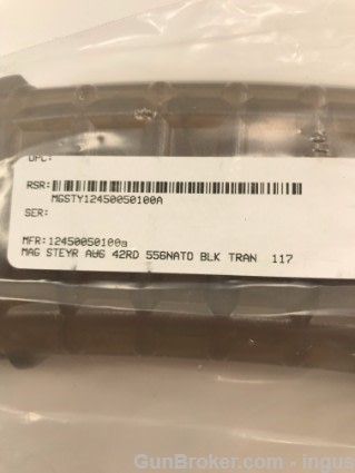 STEYR AUG FACTORY 556 42rd MAGAZINE 223 1200050510 (NEW)-img-10