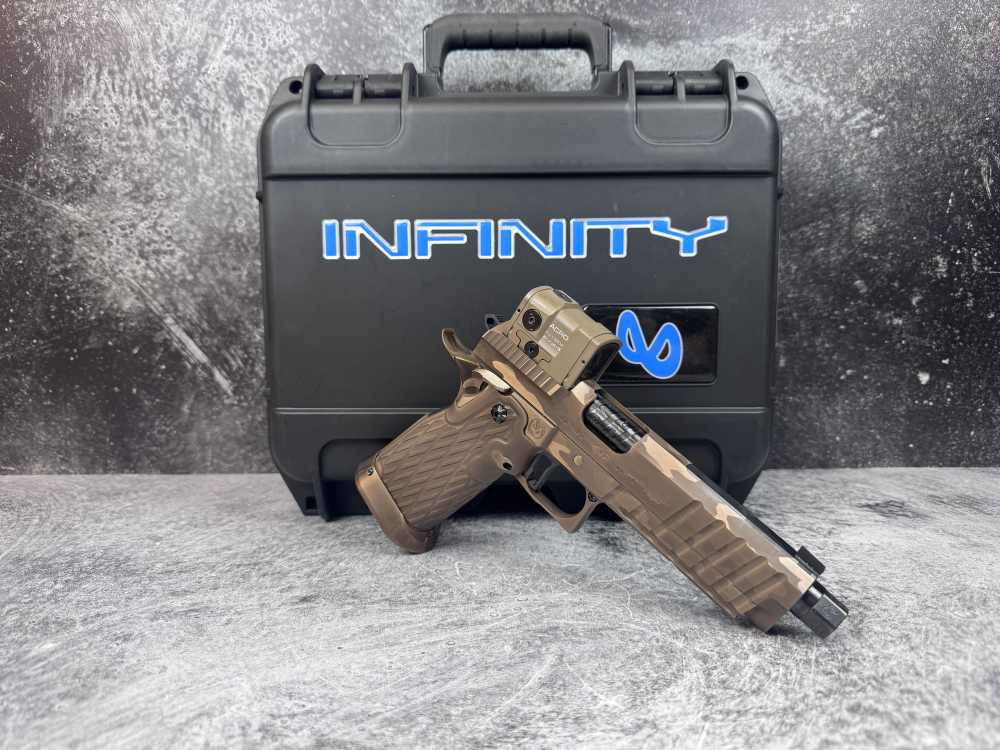 Infinity Firearms SYNICAL W/ AIMPOINT ACRO P-2 5'' 45ACP Like New In Box-img-3