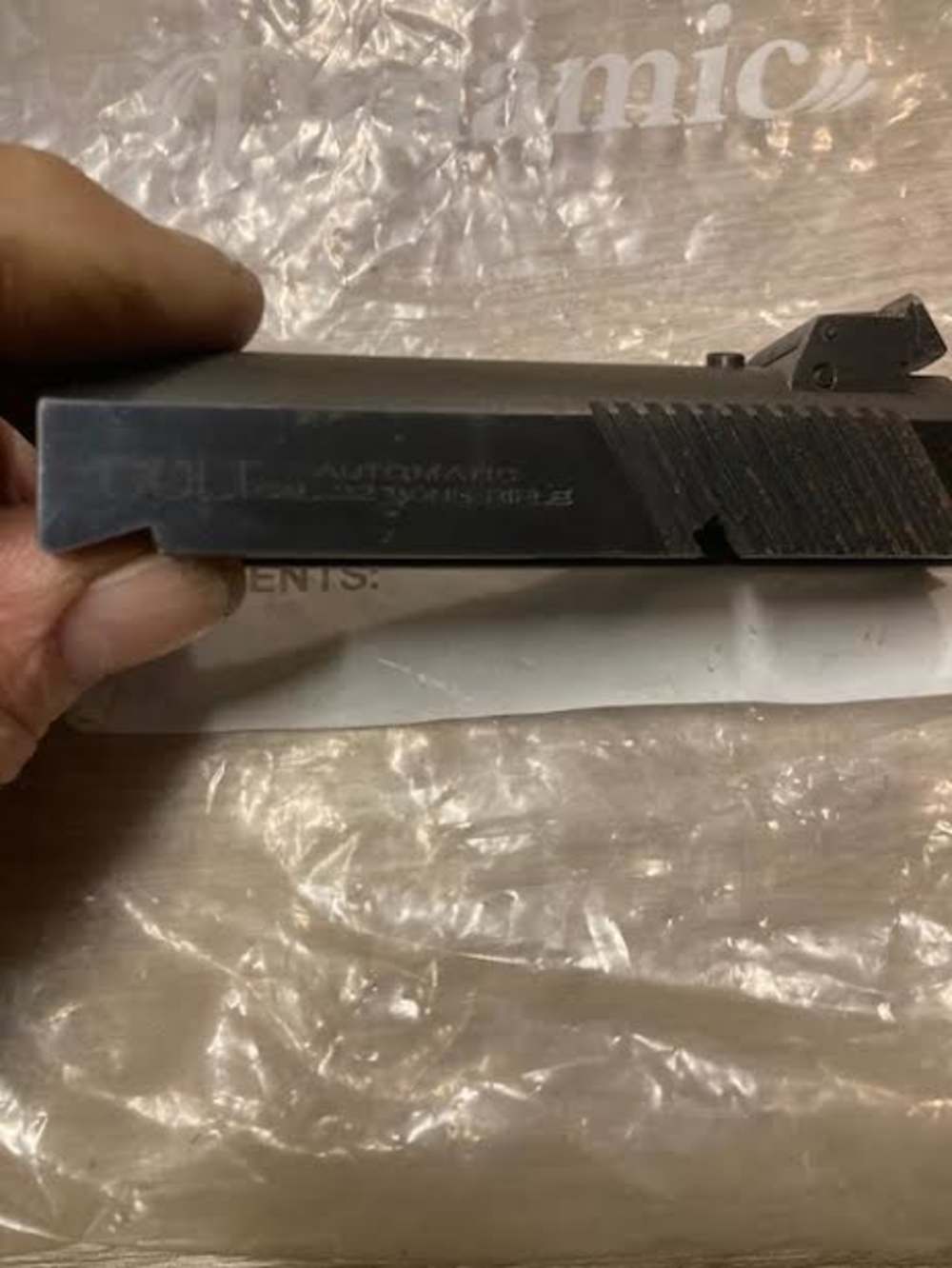 Colt Woodsman 2nd Gen match target slide ,complete good shape-img-0