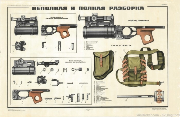 Color 2 Poster Set Soviet Russian AK74 with GP25 Grenade Launcher Must SEE!-img-1