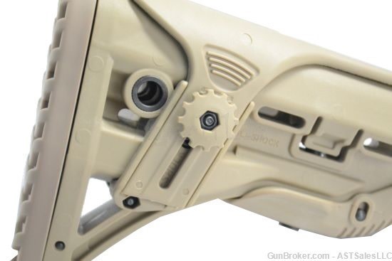  Sabre Tactical GL-Shock Stock w/ Adjustable Cheek Riser Tan FREE SHIPPING-img-1
