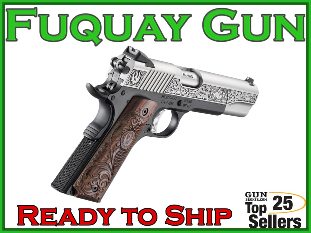 Ruger SR1911 Western 45 Engraved SR 1911-img-2