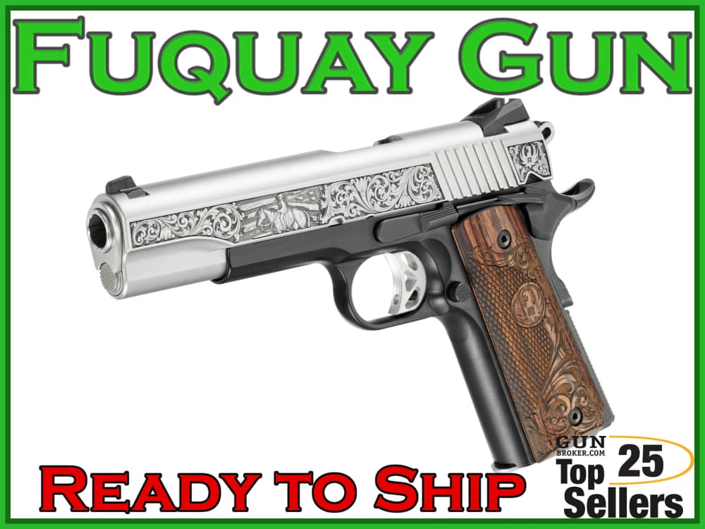 Ruger SR1911 Western 45 Engraved SR 1911-img-4