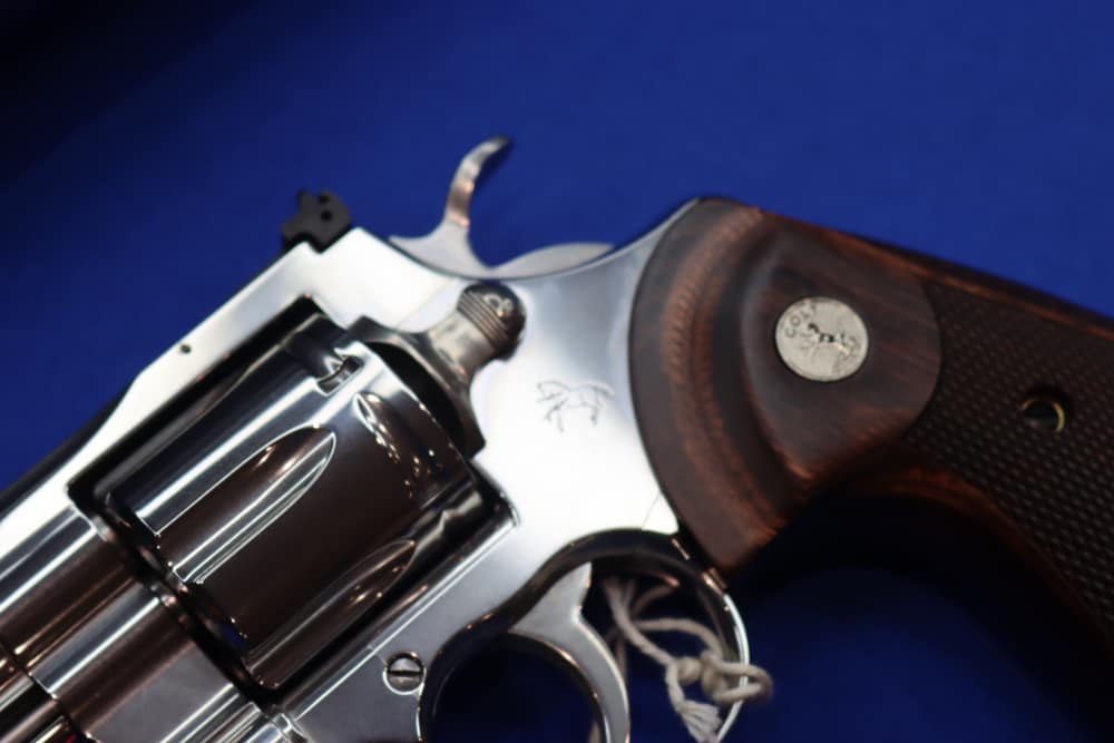 Colt Model Python Stainless 357 Magnum Revolver 4.25" 357MAG High Vis Sight-img-3
