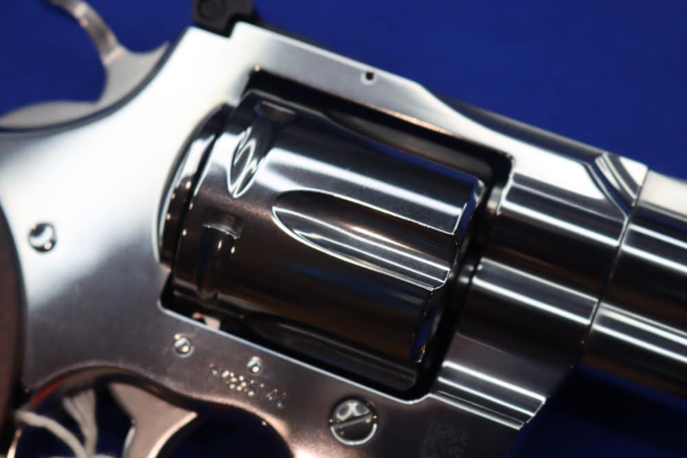 Colt Model Python Stainless 357 Magnum Revolver 4.25" 357MAG High Vis Sight-img-14