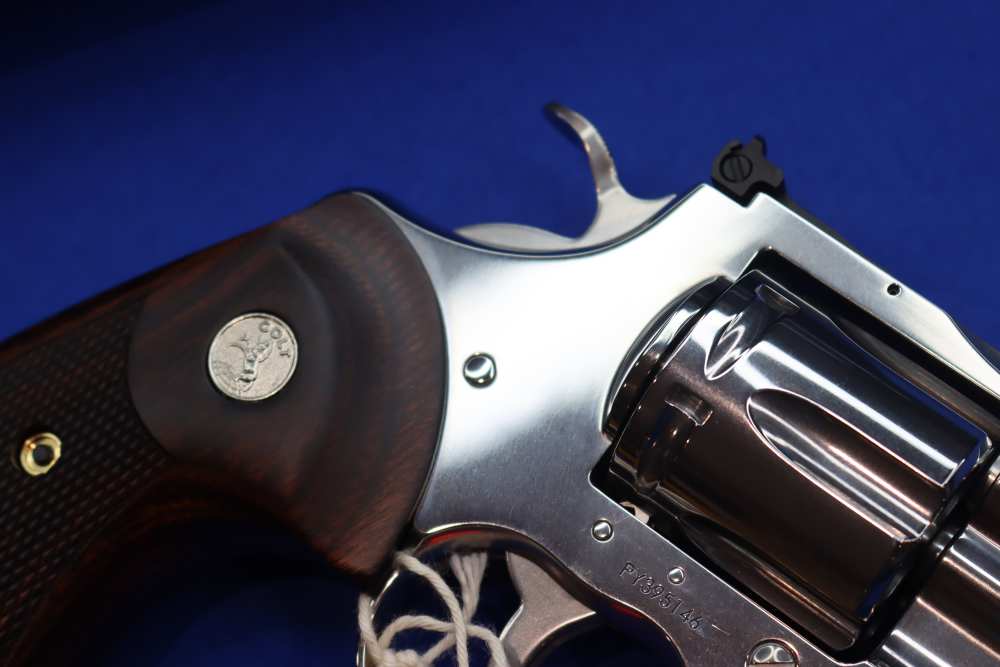 Colt Model Python Stainless 357 Magnum Revolver 4.25" 357MAG High Vis Sight-img-10