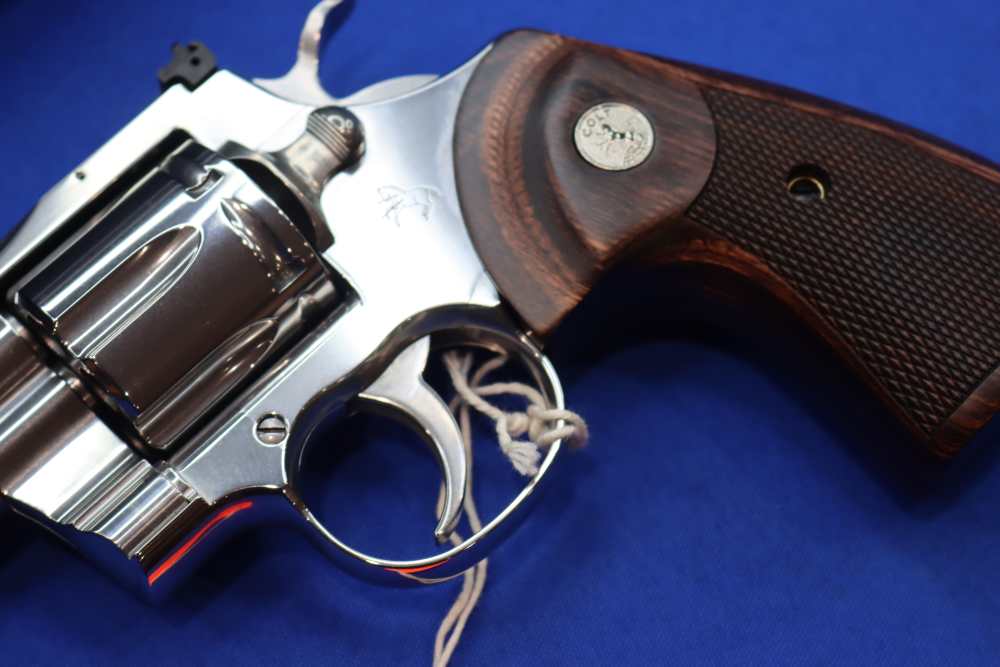 Colt Model Python Stainless 357 Magnum Revolver 4.25" 357MAG High Vis Sight-img-4