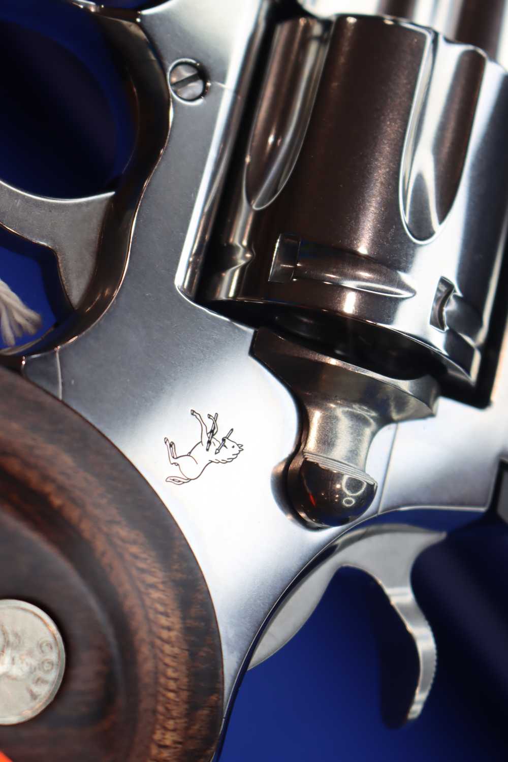 Colt Model Python Stainless 357 Magnum Revolver 4.25" 357MAG High Vis Sight-img-20