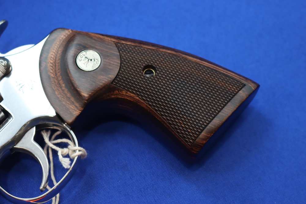 Colt Model Python Stainless 357 Magnum Revolver 4.25" 357MAG High Vis Sight-img-5
