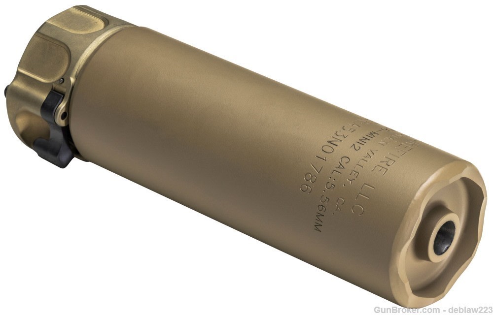 Surefire SOCOM556-MINI2-DE Suppressor LayAway Option Silencer Mini-img-0