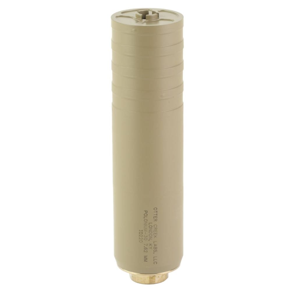 Otter Creek Labs Polonium 30 FDE Suppressor Silencer 7.62 LayAway POL30-FDE-img-1