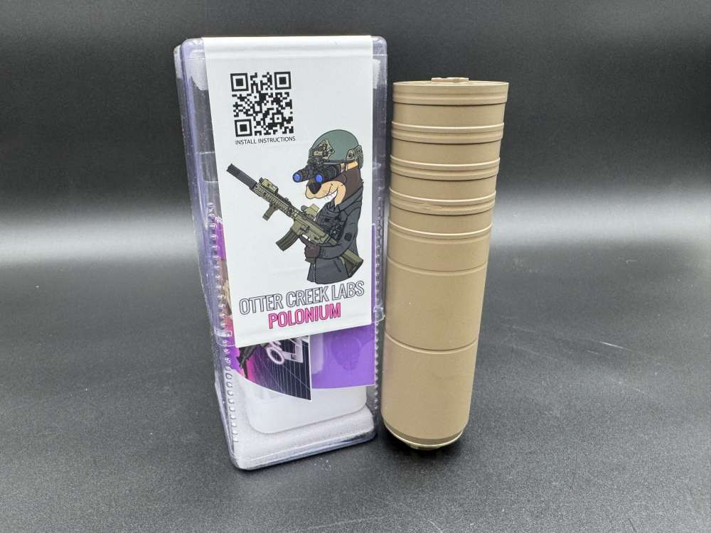 Otter Creek Labs Polonium 30 FDE Suppressor Silencer 7.62 LayAway POL30-FDE-img-0