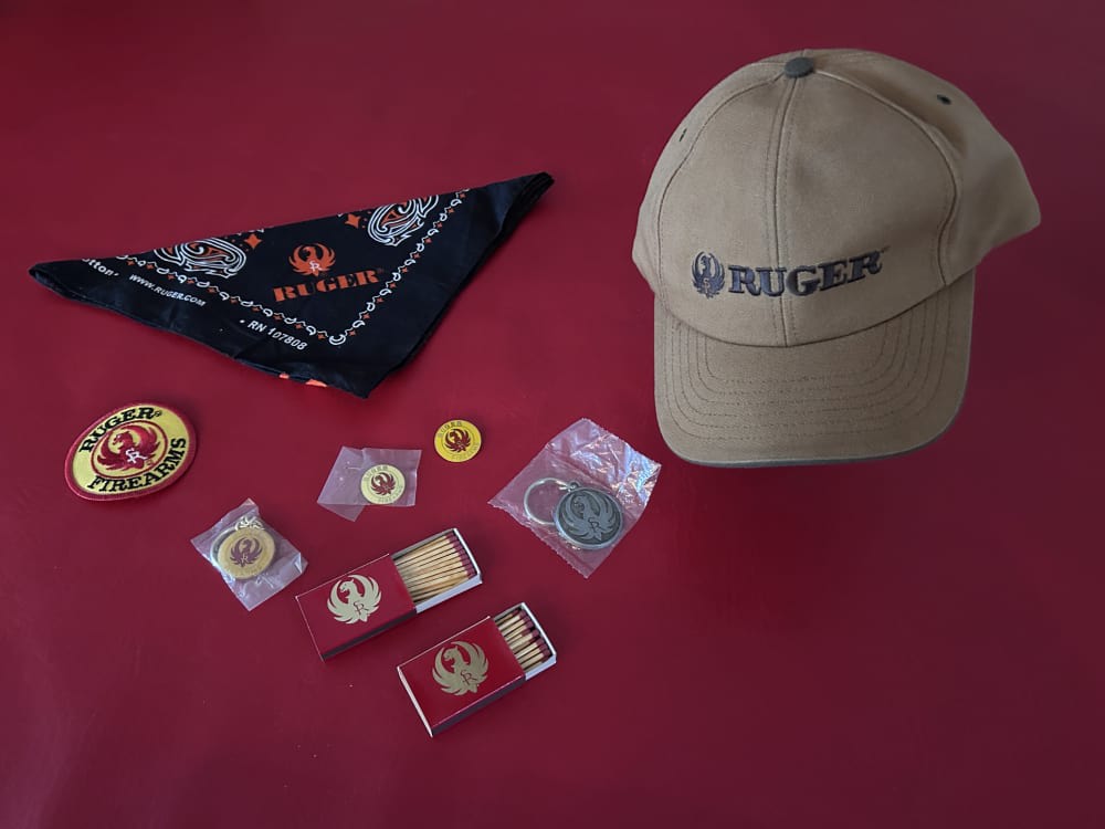 Ruger Collectibles — Hat Bandana Patch & Stuff NOS-img-0