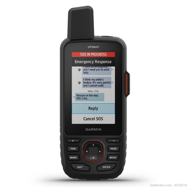 Garmin GPSMAP 67I W/ inReach Satellite Technology NIB 010-02812-00 FreeShip-img-7