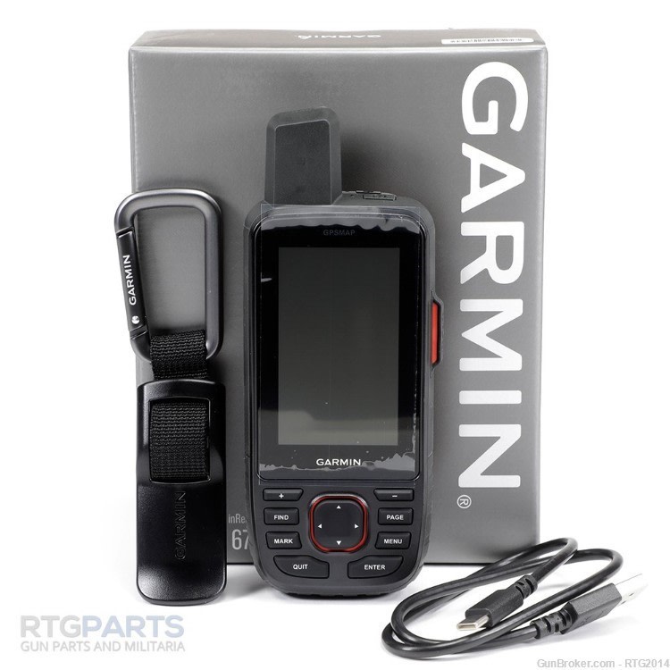 Garmin GPSMAP 67I W/ inReach Satellite Technology NIB 010-02812-00 FreeShip-img-0