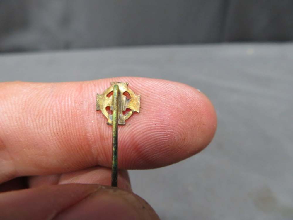 LOT OF 3 ORIGINAL WWII GERMAN STICKPINS-DAF, NSBO, FAITHFUL SERVICE-img-7