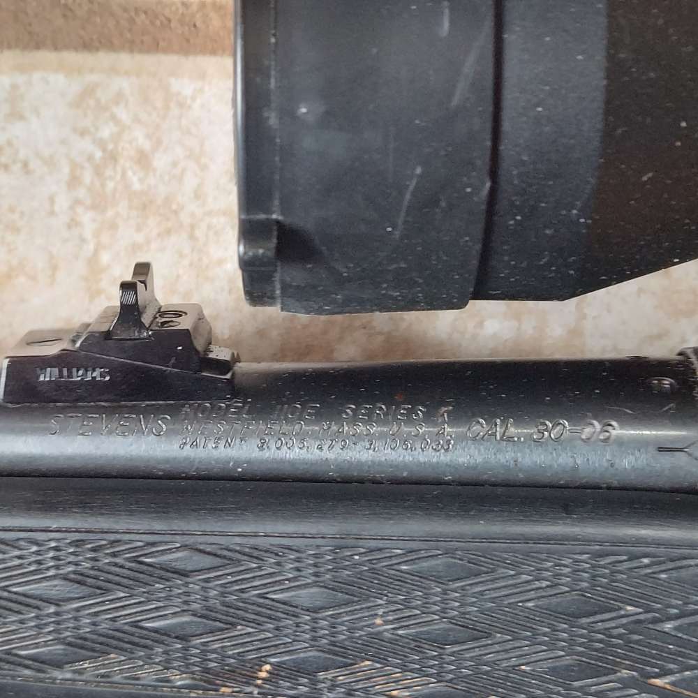 STEVENS MODEL 110E SERIES E BOLT ACTION RIFLE .30-06 SPRG  22" BBL W SCOPE-img-2