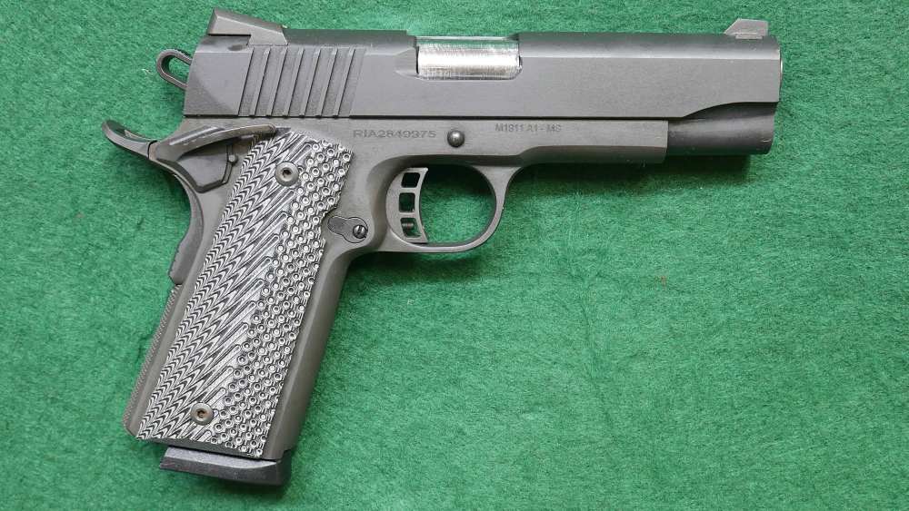RIA Exclusive 1911-A1 .45acp 4.3" Barrel New in Box-img-1
