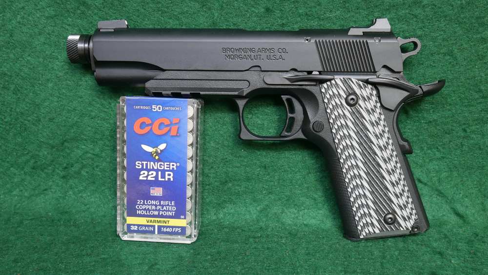 Browning 1911-22 Black Label Full Size Suppressor Ready with Rail NIB-img-2