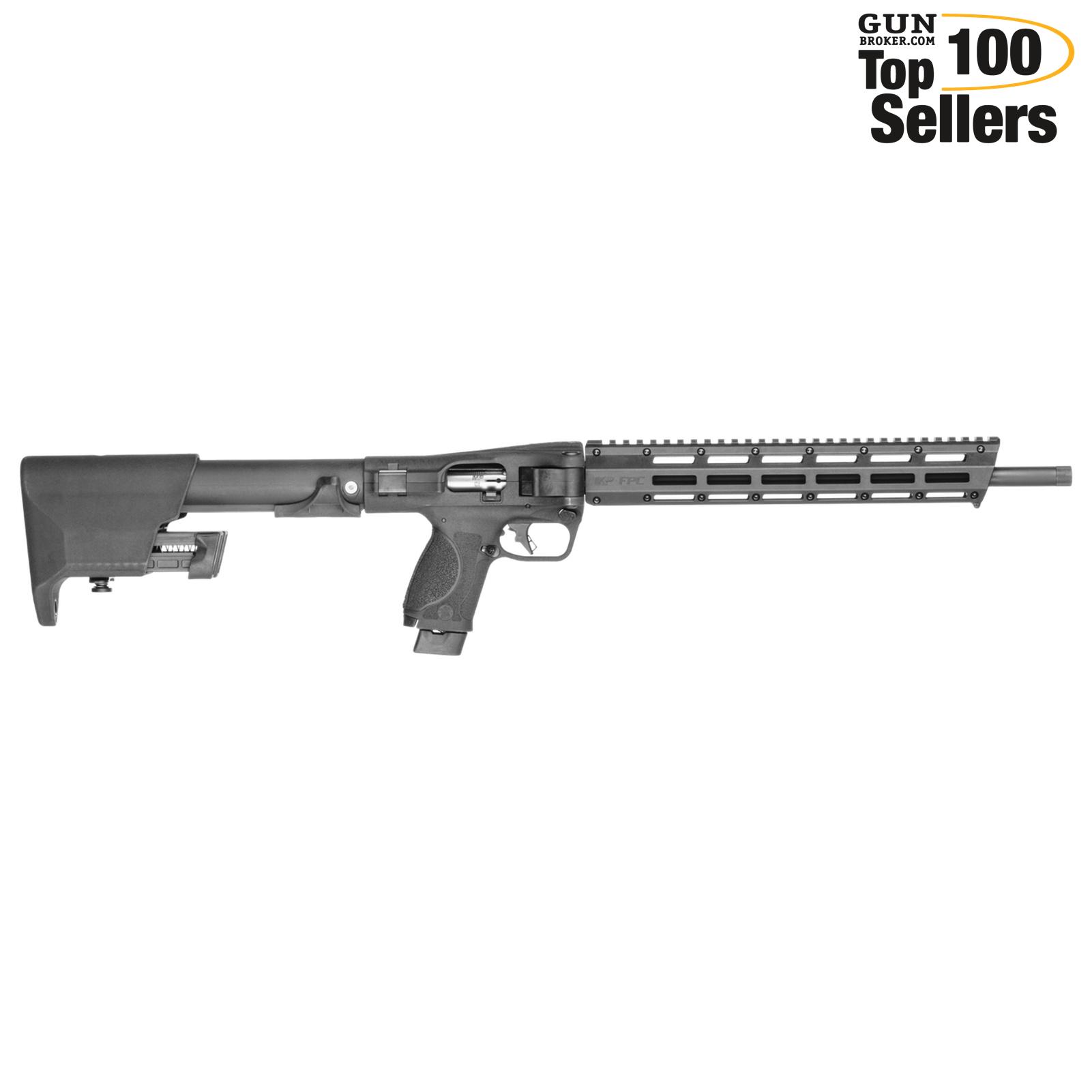 SMITH & WESSON M&P FPC 22LR 16.25in 20rd Black Blowback Rifle (14171)-img-0