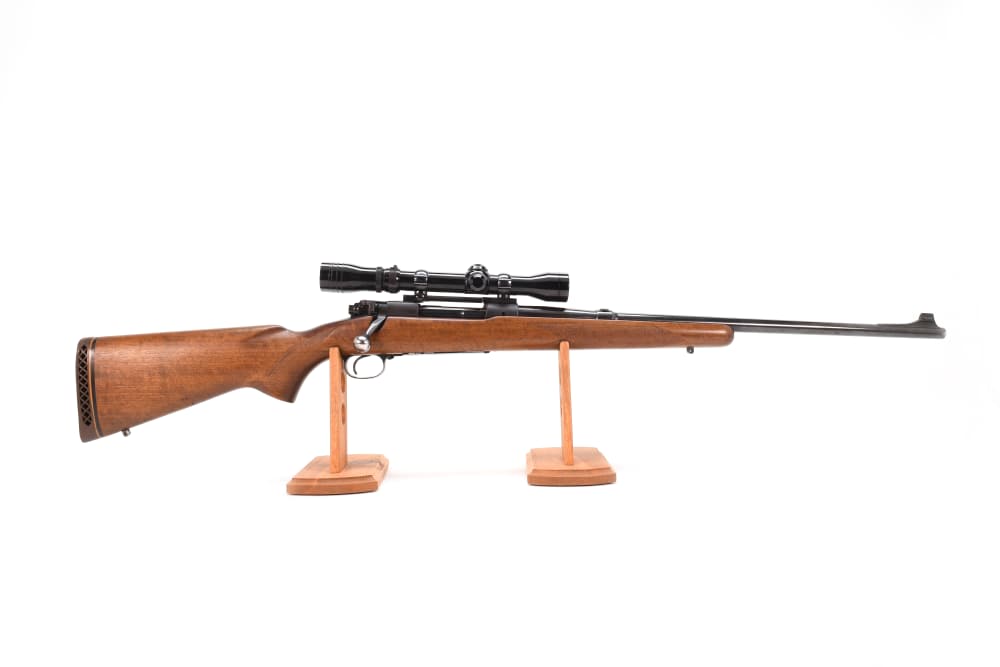 1949 Winchester Model 70 Pre-64 .300 Magnum – Redfield 2-7x Scope-img-0