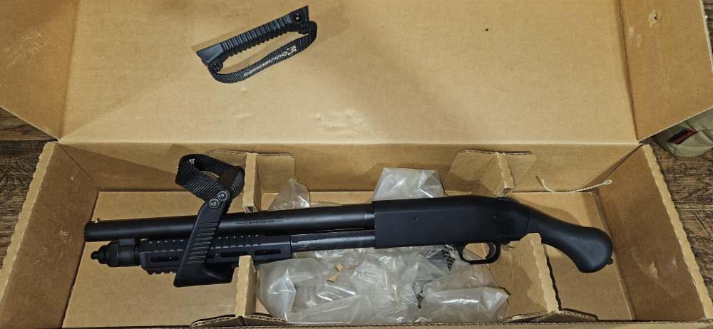 Mossberg 590 Shockwave CHAINSAW RAPTOR 12 Gauge Shotgun-img-0