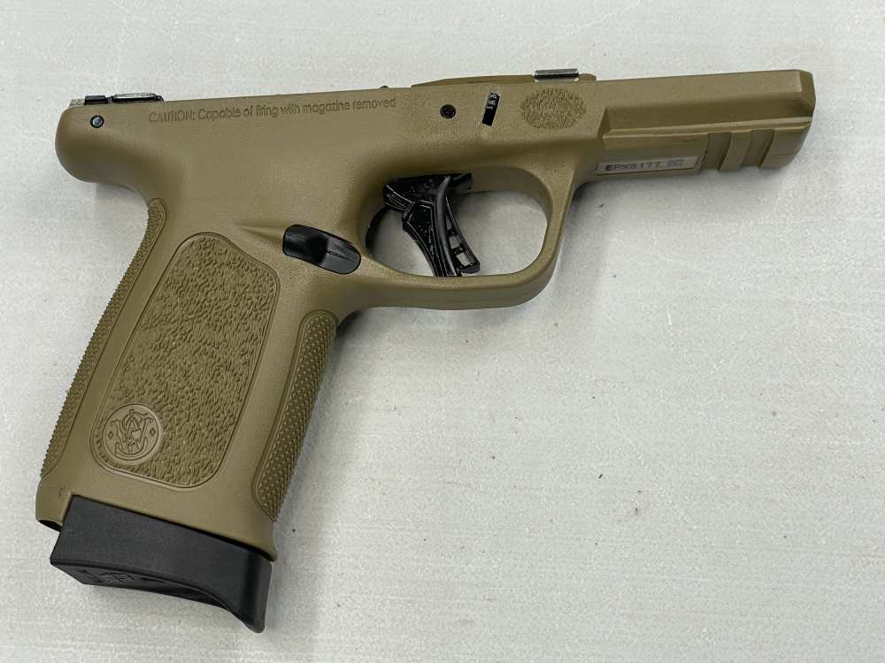 Factory Smith & Wesson SD9 2.0 FDE complete frame in box tan-img-2