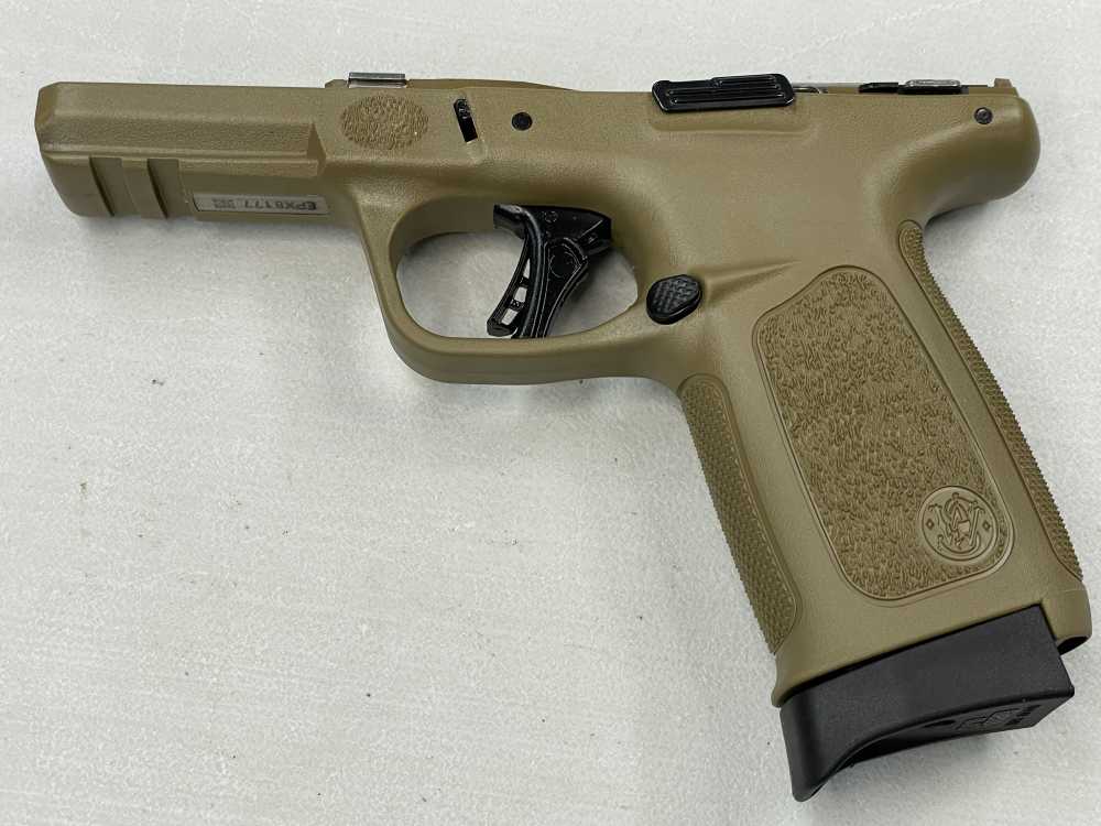 Factory Smith & Wesson SD9 2.0 FDE complete frame in box tan-img-1