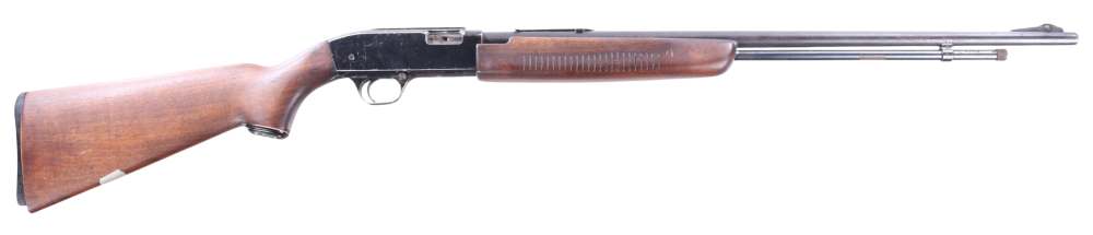 J.C Higgins Model 33 .22 S, L, LR Pump Action Rifle 24" Blued Dovetail-img-1