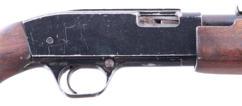 J.C Higgins Model 33 .22 S, L, LR Pump Action Rifle 24" Blued Dovetail-img-3