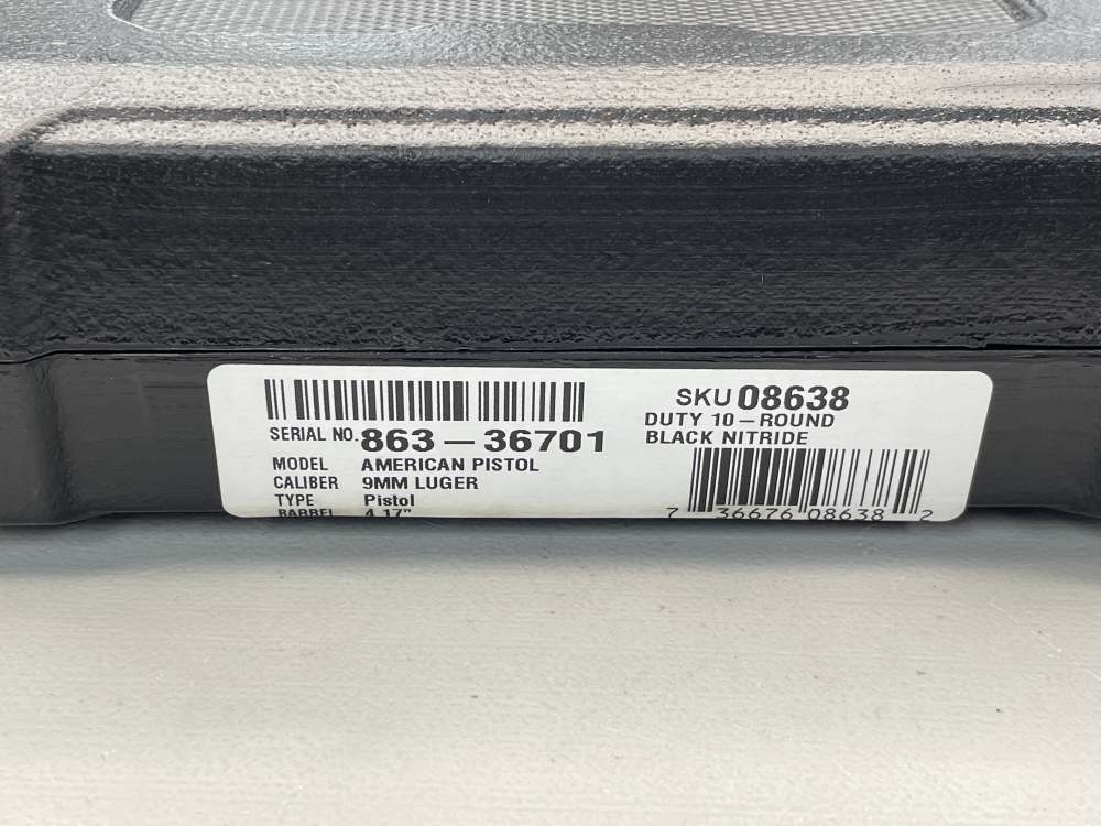 Ruger American pistol complete frame in box full size 9mm black Duty 9x19-img-9