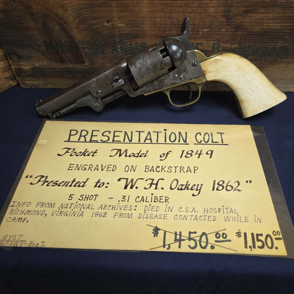 Civil War COLT Pocket Model of 1849 Black Powder .31 Caliber -img-13