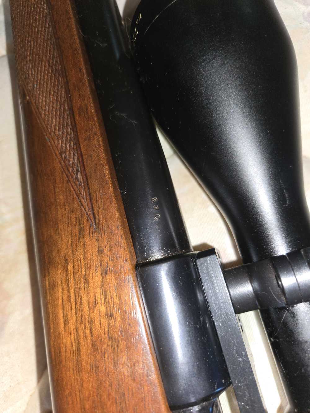 FN mauser 1951 tasco scope 270 caliber bolt action rifle-img-3