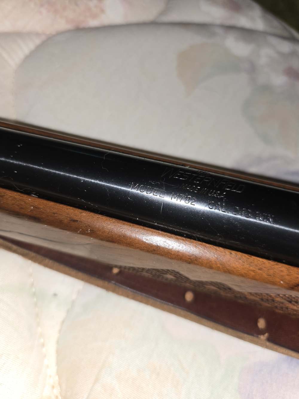 Western Field m782 bolt action rifle 243 win with scope-img-1