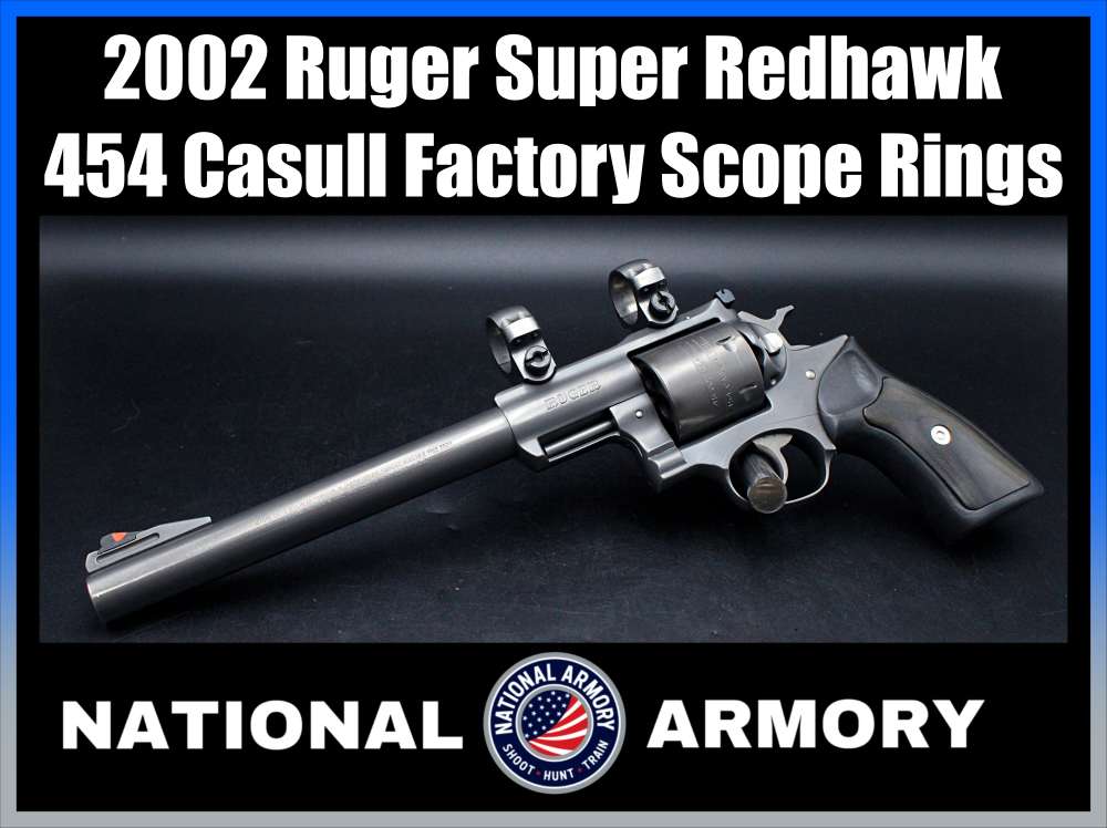 2002 Ruger Super Redhawk .454 Casull-img-0