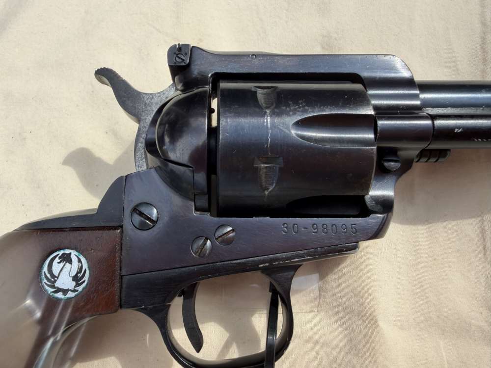 Ruger Blackhawk 357 Magnum Blued Good Condition-img-15