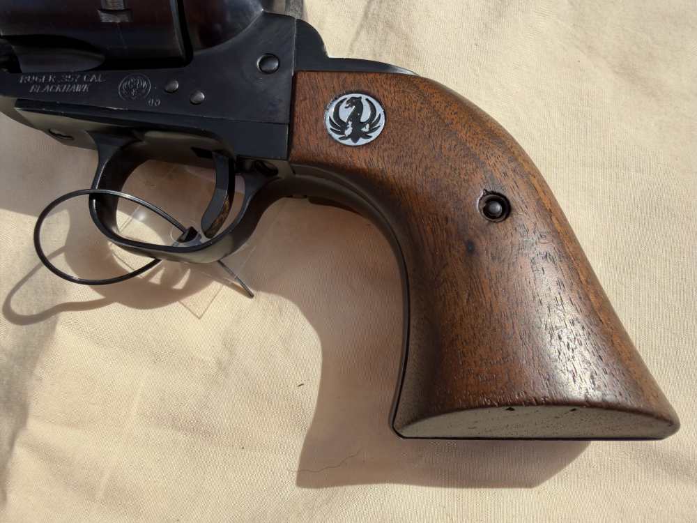 Ruger Blackhawk 357 Magnum Blued Good Condition-img-3