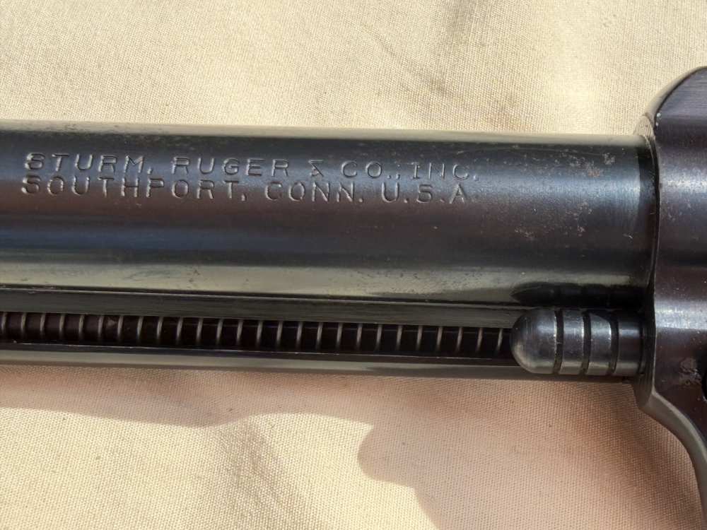 Ruger Blackhawk 357 Magnum Blued Good Condition-img-7