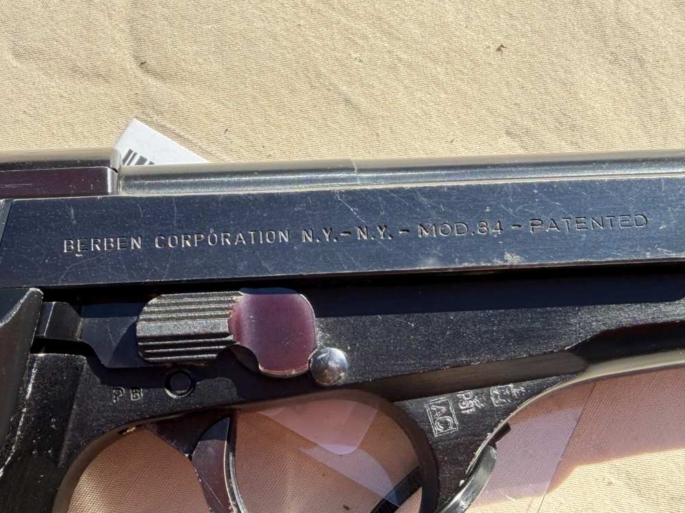 Beretta Model 84 Cheetah 380 ACP Blued Nice Condition-img-4
