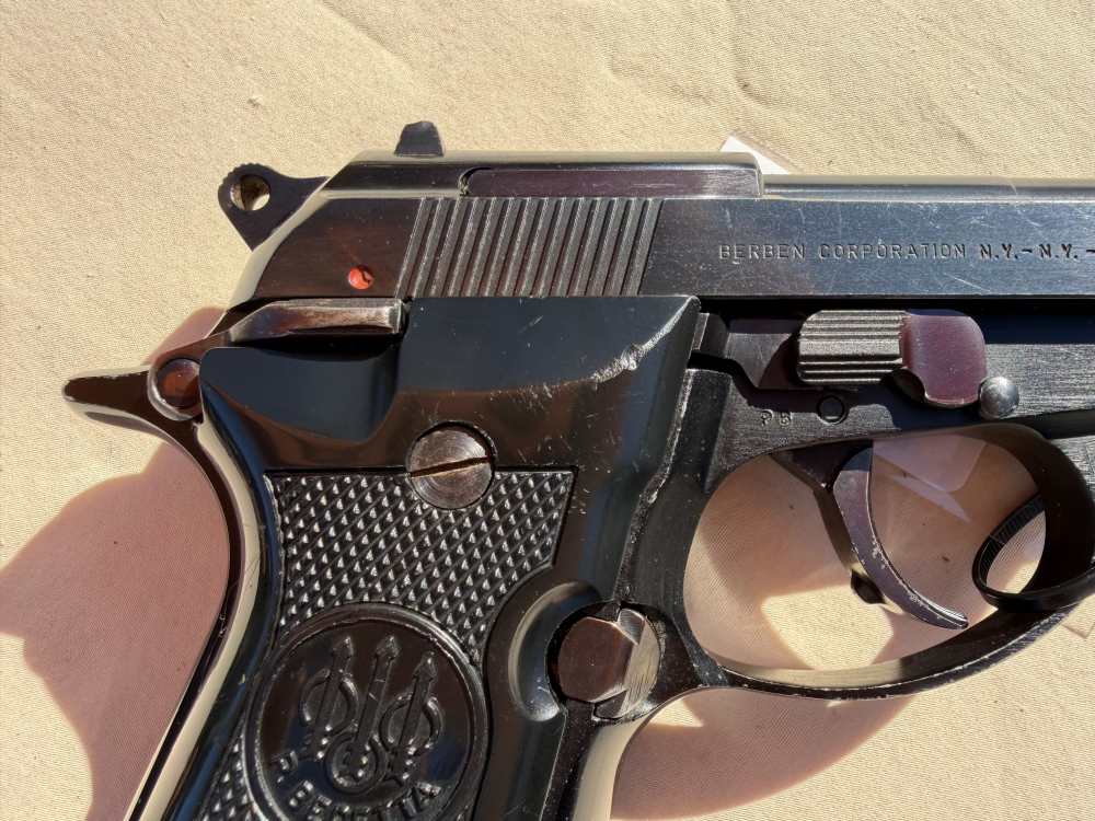 Beretta Model 84 Cheetah 380 ACP Blued Nice Condition-img-2