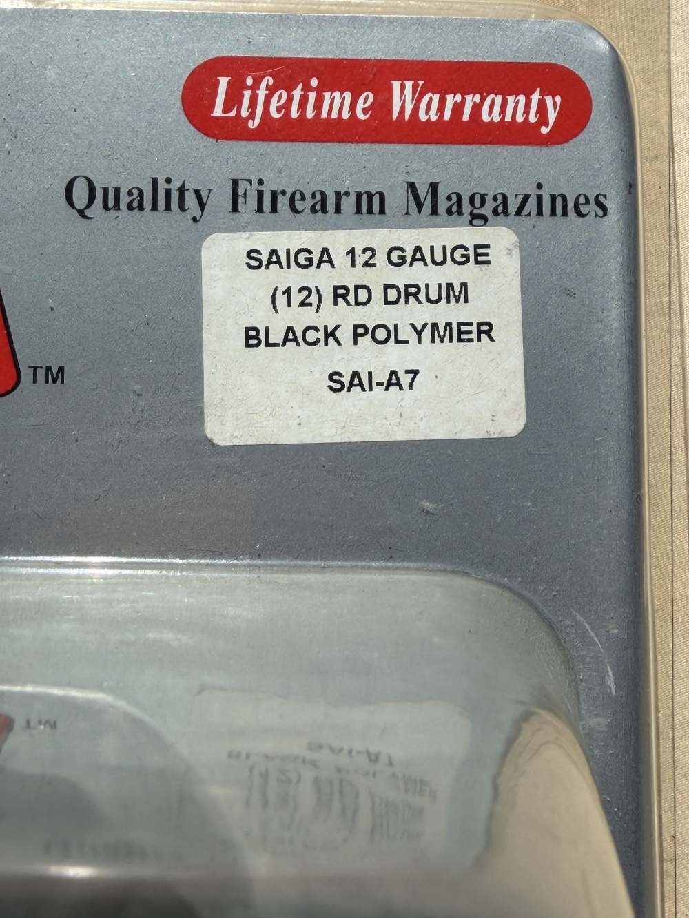Pro Mag Saiga 12 Gauge Drum Magazine 12 Round New-img-3