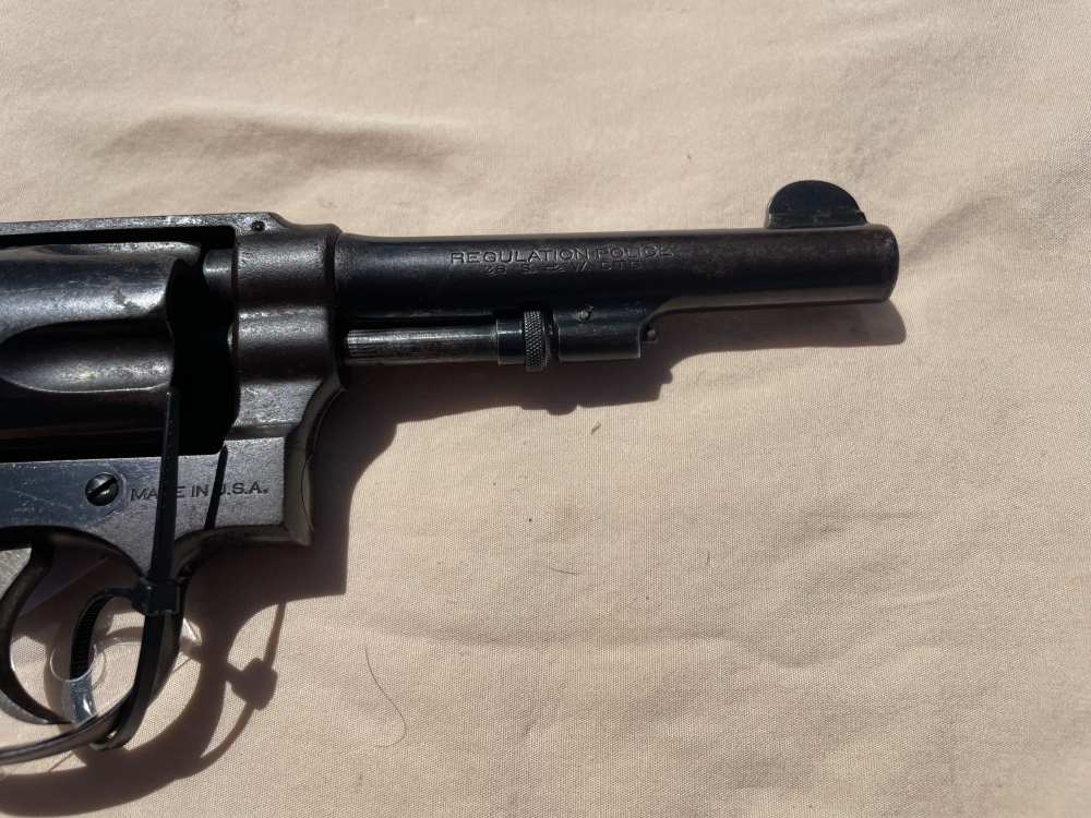Smith and Wesson Regulation Police Revolver 38 S & W Good-img-3