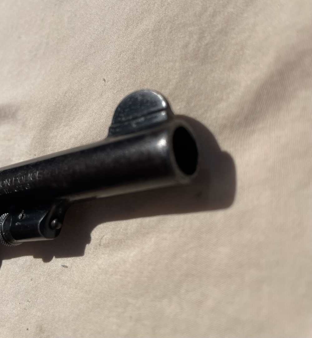 Smith and Wesson Regulation Police Revolver 38 S & W Good-img-4