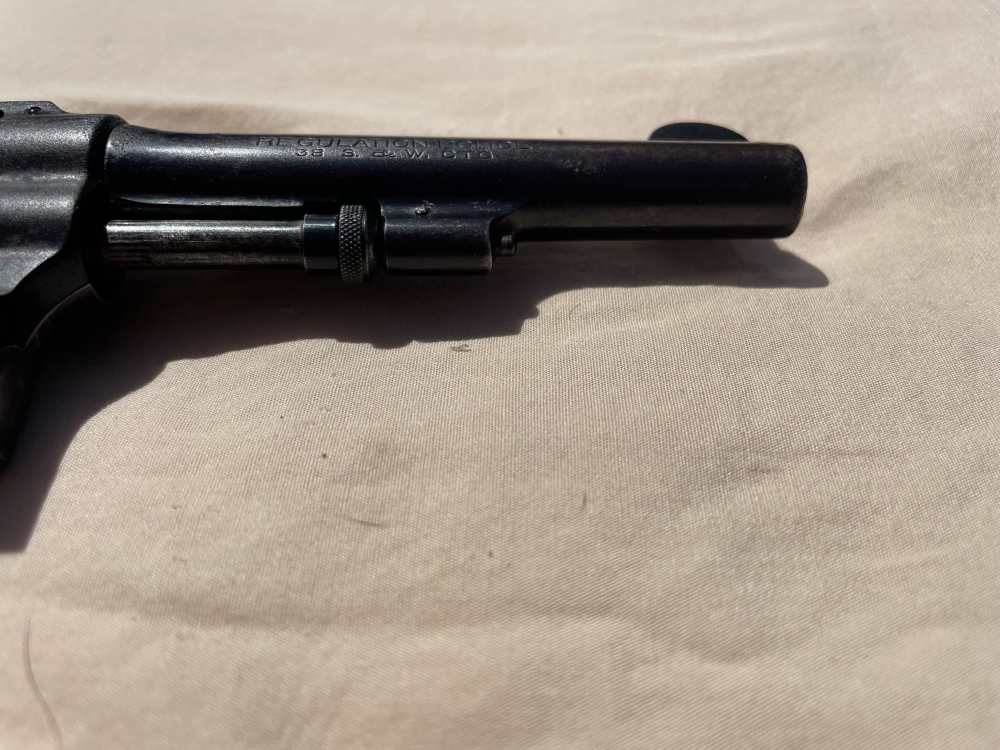 Smith and Wesson Regulation Police Revolver 38 S & W Good-img-5
