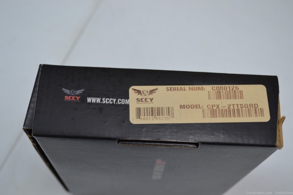 SCCY Model CPX-2TTSGRD 9mm s/a pistol 3" barrel CT Red Dot NOS-img-7