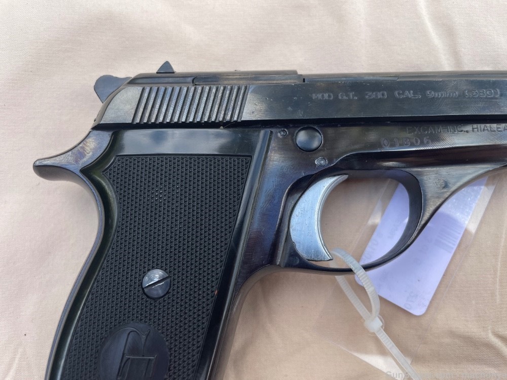 Tanfoglio Giuseppe Model GT 380 Auto Blued 2 Magazines Semi Auto Pistol-img-2